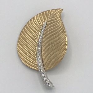 Kenneth Jay Lane All Occasion Leaf Brooch